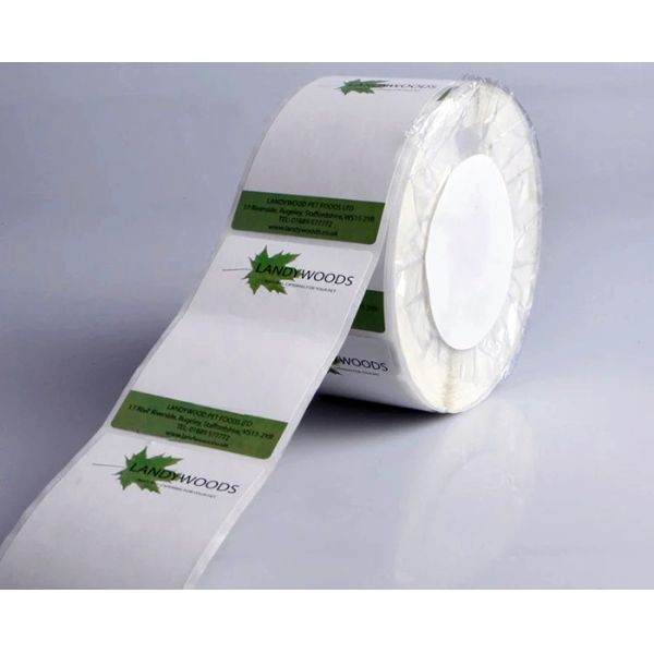 Custom waterproof mat self-adheisve paper artpaper packaging label stickers roll printing