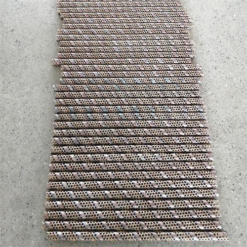 304 SS Corrugated Melt Stainless Steel Filter Element Welded Perforated Center Tube