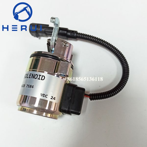 24V Fuel Shutdown Shut Off Solenoid Valve 04287583 0428-7583 For Engine 1011 / 2011