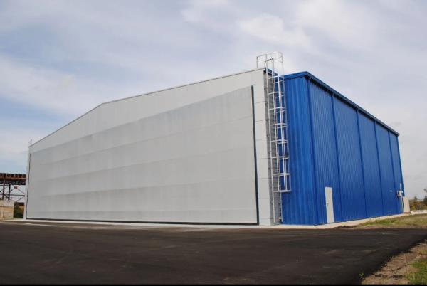 Portable Structural Steel Hanger Warehouse Loading Metal H Structural Airplane Hangar