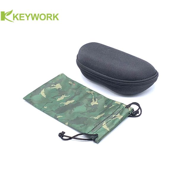 Случай солнечных очков спорта Оксфорда трудный большой водоустойчивый Resit молния обжатия резиновая