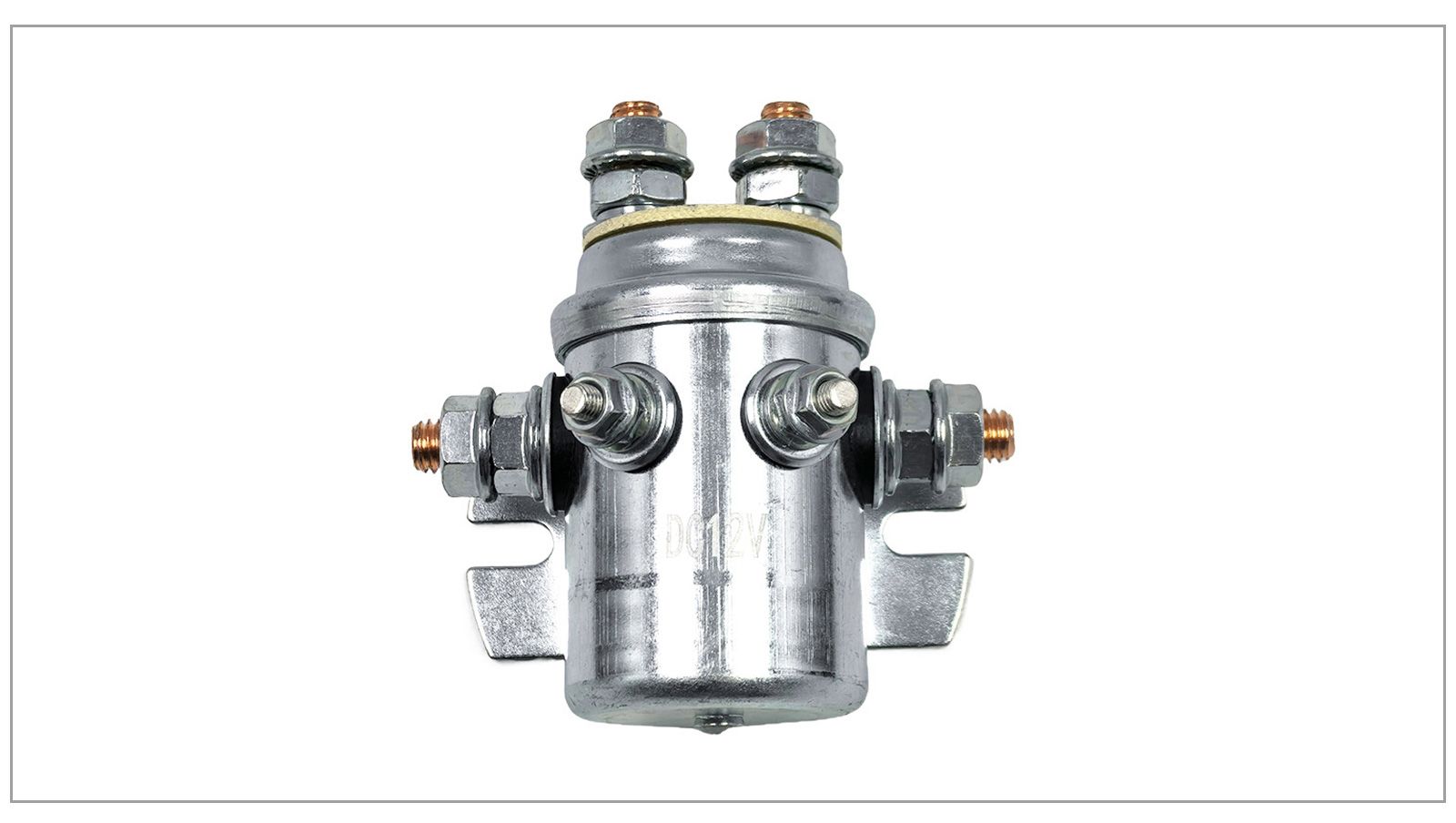 12000 LB Motor Electromagnetic Switch High Current Automotive Electric Winch Relay 12V 200A