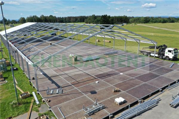 Commercial Outdoor Event Tent Canopy Big Span Aluminium Structure Width 3-50m