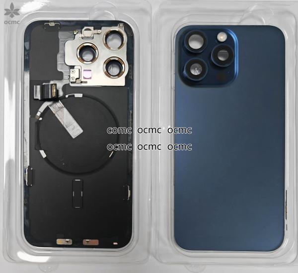 Wireless Charging  Back Cover Housing With Nfc For IPhone 15 Pro Max