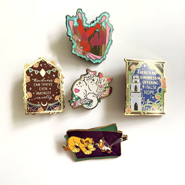 Custom Logo Magnetic Pin Maker - Hard/Soft Enamel Metal Brooch Lapel Pins