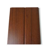 250mm Width Pvc Wall Panel Laminated Wood Color Fireproof Water Proof