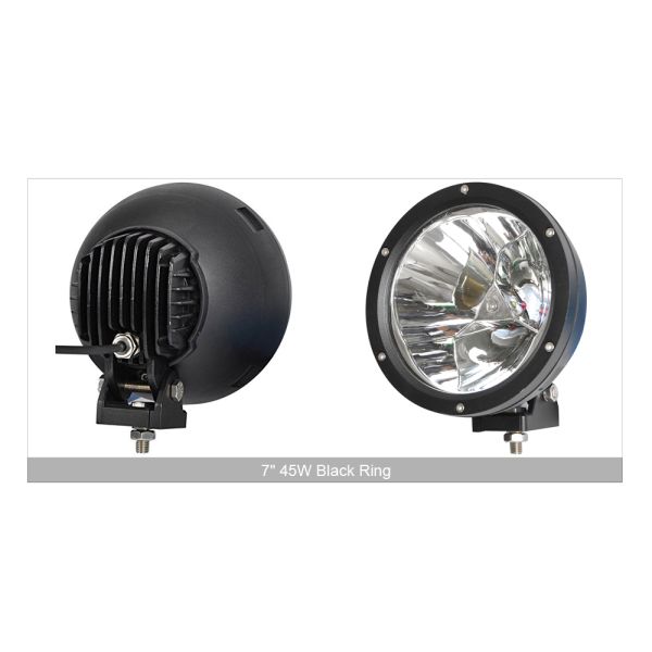 7 Inch 45W Led Driving Light Fog Lamp For Car Offroad Motorcycle 4wd Atv Suv Utv Truck Headlight 4x4 12V 24V Work Spot