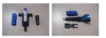 Fast Speed Optical Fiber Connector High Pull Strength Short Engineering Procedure