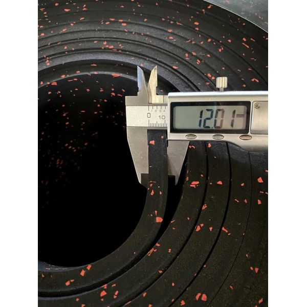 HFR-1-1-20 1m 1.2m 1.35m Wide Pre-Cut Natural Rubber Rolls for Home and Commercial Gym 6000sqm / Day