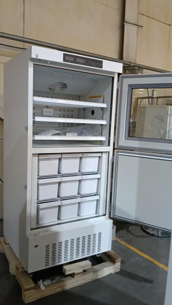 Medical Refrigerator Freezer Combo 528L  Independent Cooling for Pharmacy & Lab