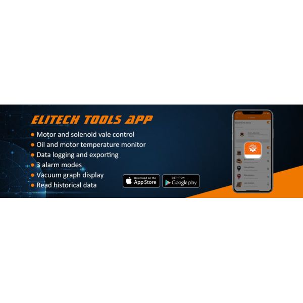 SVP-7 HVAC 7 Cfm Vacuum Pump 0.75 HP Dual Stage With Touch Screen