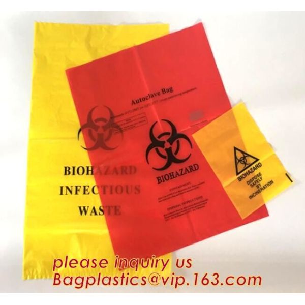 PE asbestos waste bags, Disposal Plastic Bag for Construction Waste, rubbish bag for asbestos fibers, bagplastics, bagea