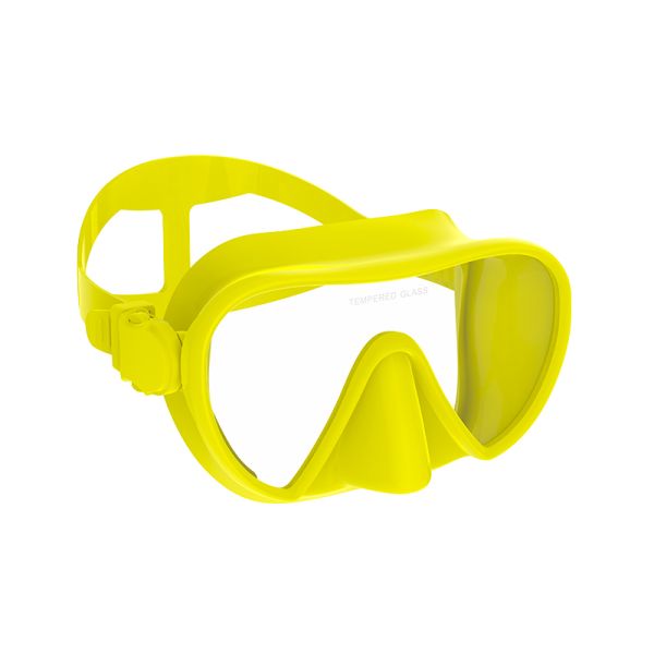 PC Material Adult Diving Mask Waterproof Scuba Diving Snorkeling Mask Multicolored