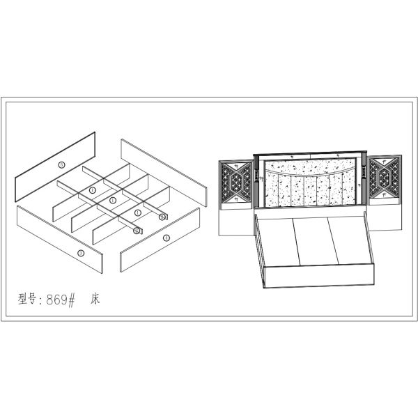 Cherry Light Bedroom Sets Furniture Small Nightstand Mirror Mid Century Bed Solid Color