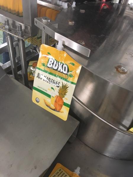 Food Grade Stand Up Pouches Clear Plastic Water Plastic Bag With Spout