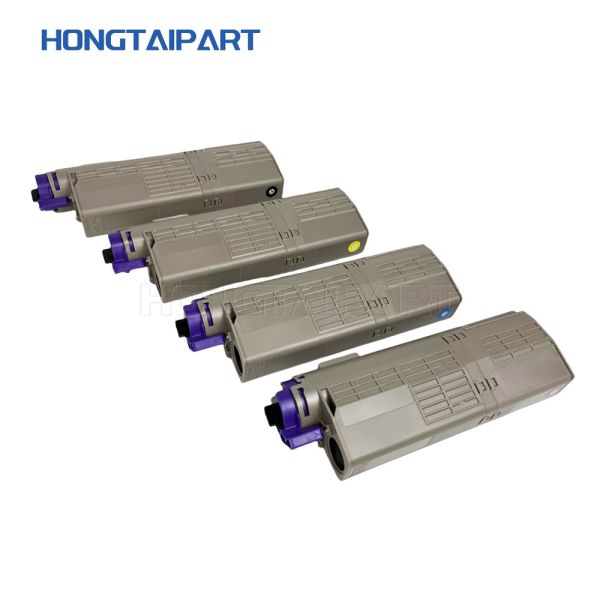 Cartucho de Tono a Cores da Impressora 46490608 46490607 46490606 46490605 para Kit de Tono da OKI C542 C542dn C532 C532dn MC563 MC573 MC573dn