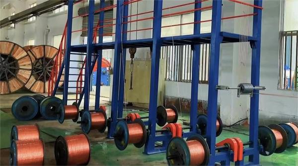 Cantilever Double Twist Stranding Machine For PE PVC Coated Core Wires