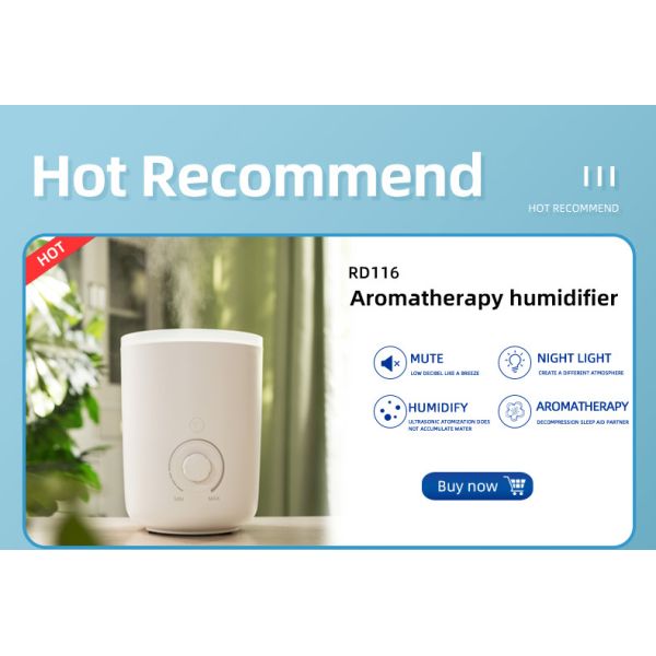 Smart Auto Shut-Off and Colorful Night Light 3.0L Air Humidifier for a Peaceful Sleep