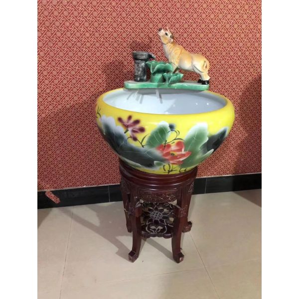 Шар рыб ККК Кои картины лотоса аксессуаров аквариумов