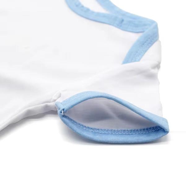 Colored Baby Sublimation Bodysuit Romper For Sublimation Photos Printing