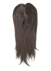 Natural Black Machine Made Human Hair Wig Free Part 150 Density Real Hair Wigs For Women