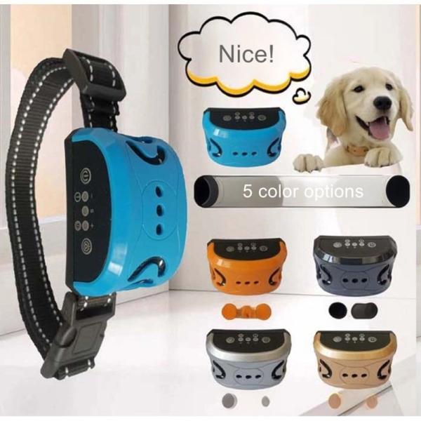 Productos de entrenamiento para mascotas resistentes al agua con collar de descarga ajustable con control remoto para perros
