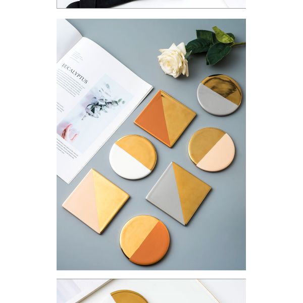 Синий/зеленый/черный мраморный керамический подъемник популярный для украшения столов