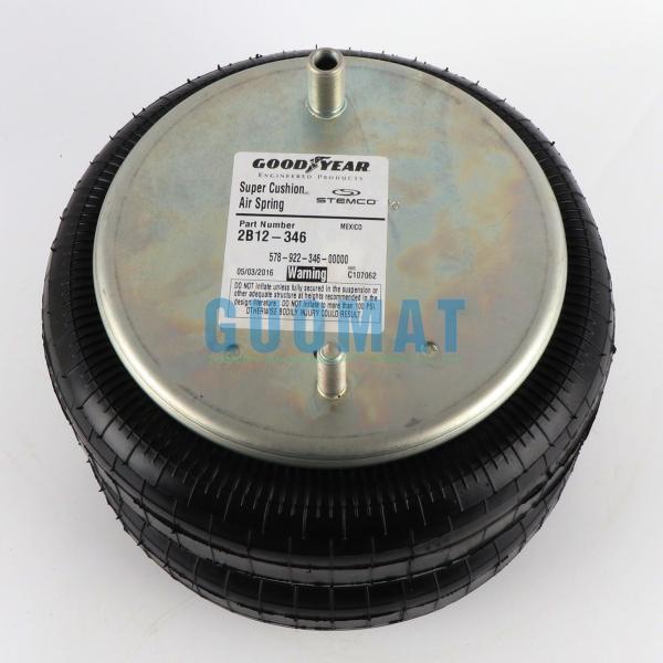 Goodyear Air Bellow pneumatique 2B12-346 à double enroulement pour camion à ressort pneumatique