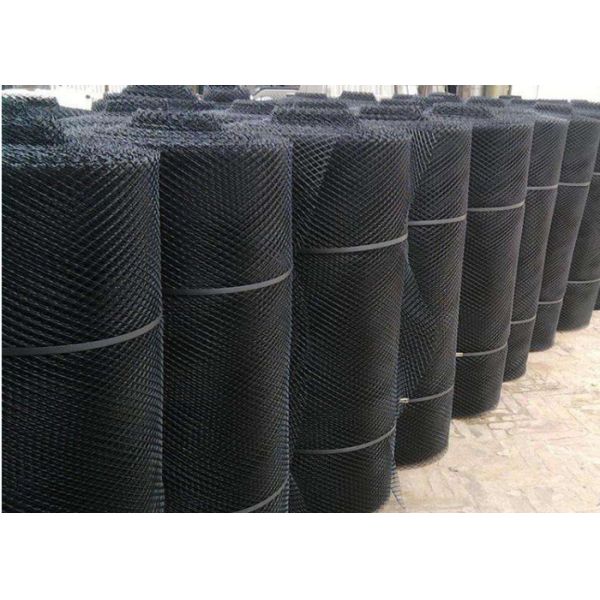 600g/M2 20mmx20mm Aquatic Breed 1mm Hexagonal Plastic Mesh Black Colour