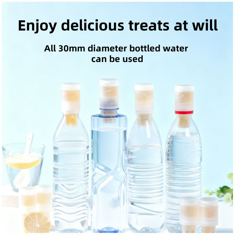 Premium 350ml PET Honey Water Bottle with Honey Cap - Empty Portable Container for Honey Beverage Packaging