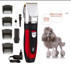 Clippers para mascotas inalámbricos de bajo ruido, impermeables para la piel, personalizados para gatos y perros.