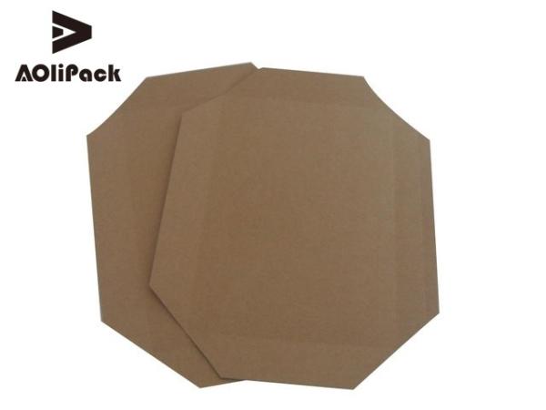 Solid Fiber Recycled HDPE Rollerforks Slip Sheets 1.2mm 1000kg