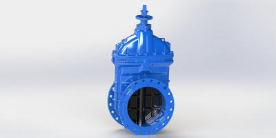 Flanged Ends Ductile Iron Water Gate Valve For Water Systems