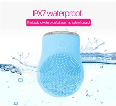 Wholesale Waterproof Facial Cleansing Brush Electric Silicone Facial Cleansing Face Brush Cleanser