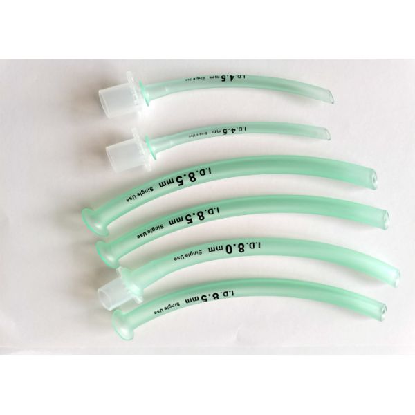 Medical 7.0mm PVC Nasopharyngeal Airway Tube with Flange for Oral and Nasopharyngeal Use