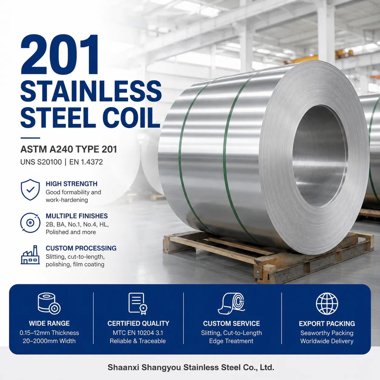 201 Stainless Steel Coil
