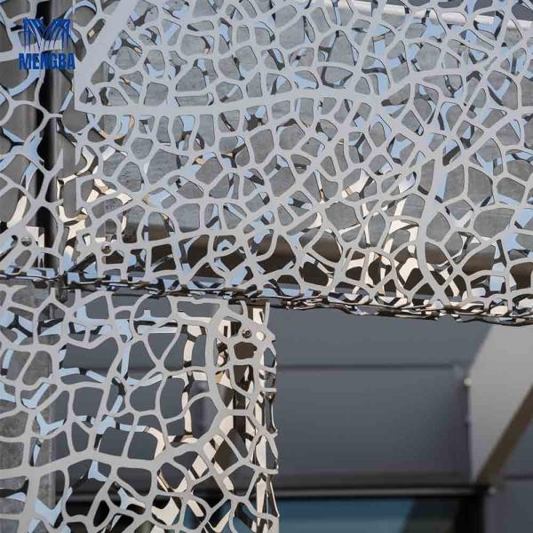 Laser Cutting Aluminium Curtain Wall Panel Wall Cladding Decoration