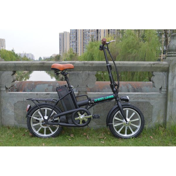 EN15194 Smart Electric Folding Bike 16 Inch With 36V 250W Motor