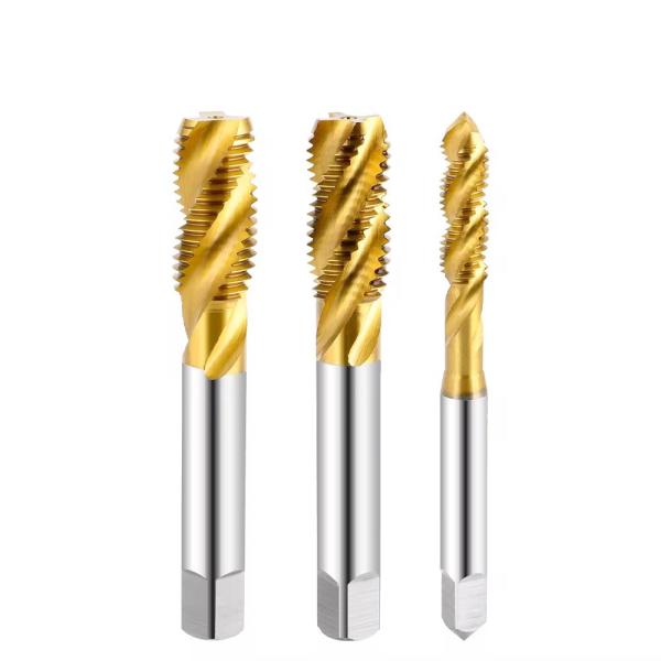 M3-M36 Titanium Plated Cobalt Containing Tap Spiral Tapping Stainless Steel Special Machine with Tip Wire Tapping