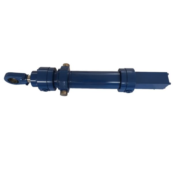 Double Acting Hydraulic Cylinder with Position Sensor and Optional Mounting Position for Construction Machinery