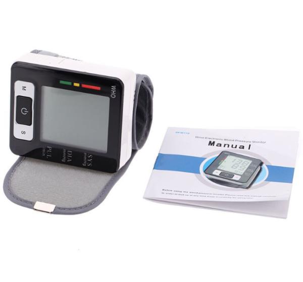 MS15 Home Wrist Type Fully Automatic English Electronic Blood Pressure Monitor