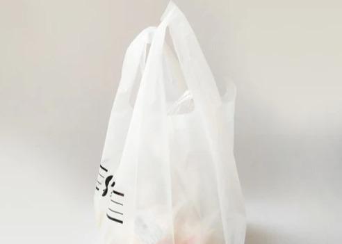 Sacos de transporte de coletes de plástico em HDPE LDPE T-shirts de plástico branco Sacos de compras