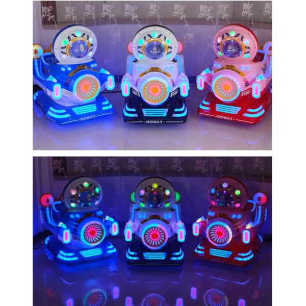 Ride de balanço elétrico infantil Divertimento no Carnaval Rides com imagem e moeda operada