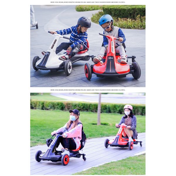 Battery Operated Kids Go Kart Cars Multi Function Children Electric Toy Car