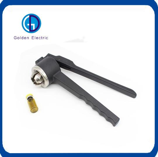 Customized 60mm Manual Vial Crimper Semi Automatic With 600g Capacity