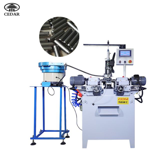 Cedar Xs-30 Pneumatic Double Head Chamfering Machine for Chamfering Iron Pipe and Copper Tube