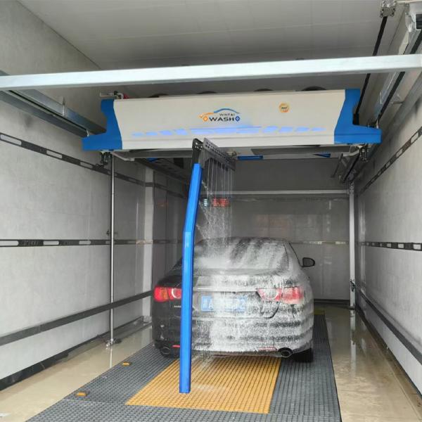 120 Bar Fully Automatic 4 Air Dryeres Car Wash Water Recycling System 360 Touch Free Car Wash 24-hour Service Automatic Car Washing Robot