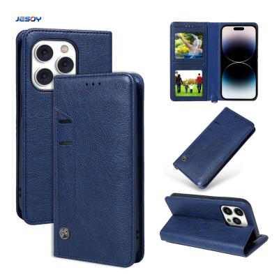 Portemantage de portefeuille en cuir Pu pour iPhone et portefeuille