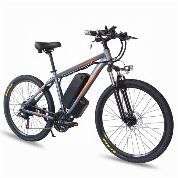 23Ah 27.5 Inch Electric Bike , Fat Tire Full Suspension Ebike Brushless 40km/H