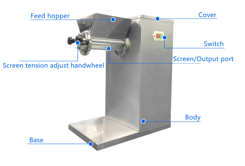 YK-90 Сухой порошкообразный гранулятор высокоточный фармацевтический гранулятор